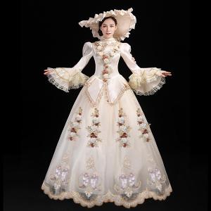 マリー・アントワネット ロココ調 18世紀 貴族風 宮廷 お姫様ドレス