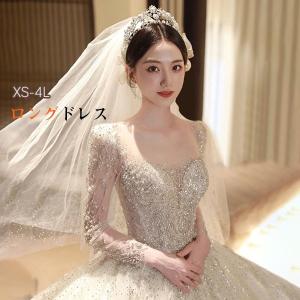 花嫁 ウェディングドレス スイートハートネック ...の商品画像