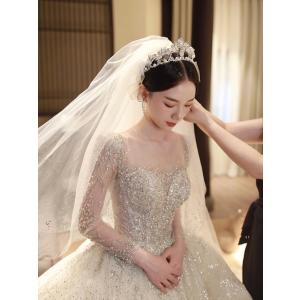 花嫁 ウェディングドレス スイートハートネック...の詳細画像1