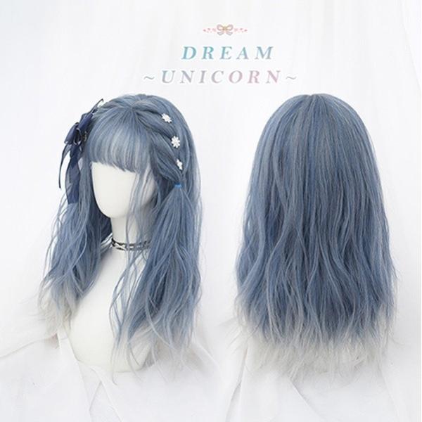 ウイッグ ロリータ風 原宿風 Lolita ネット付 レディース かつら 女性 自然 可愛い 小顔 ...