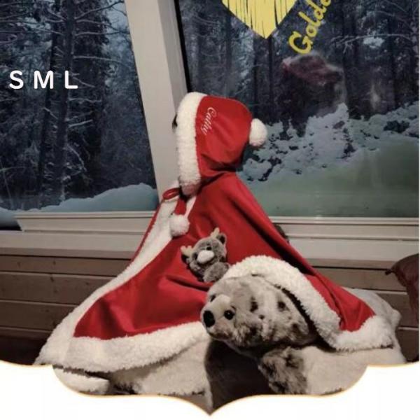 クリスマス マント  仮装 子供 コスプレ 子供マント 女の子 かわいい 演出 イベント レッド S...