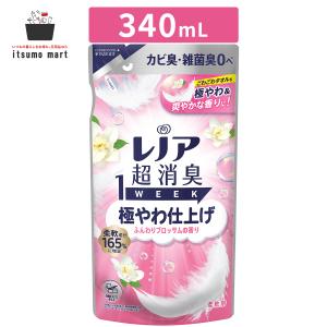 レノア超消臭1week極やわ仕上げふんわりブロッサムの香りつめかえ用 340mL