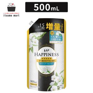 レノアハピネス夢ふわタッチ ホワイトブーケ&リネンの香り 詰め替え 増量サイズ 500mL