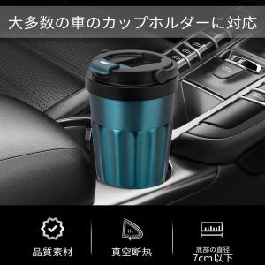 TYESO タンブラー 蓋付き 保温保冷 ハン...の詳細画像4
