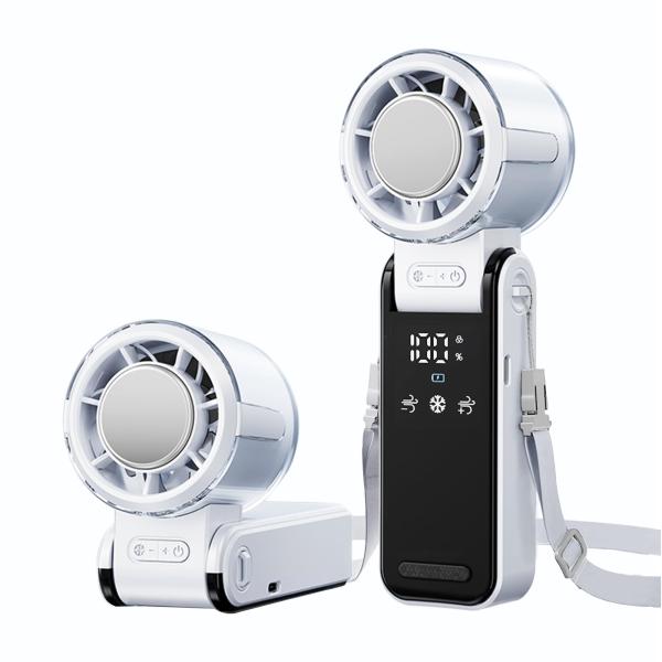 ROSWIAGO 4in1超高速携帯扇風機 ハンディファン｜USB充電式ミニパ ーソナルファ