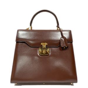 中古AB/使用感小 GUCCI グッチ ハンドバッグ 000.01.0192 レディロック トップハンドル ヴィンテージ 2WAY レディース   20459300｜itsyoursbyapre