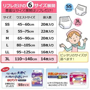 リフレ 大人用紙おむつ 大人用紙パンツ パンツ...の詳細画像2