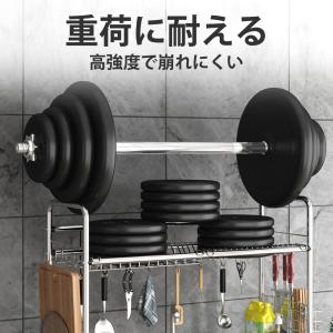 水切りラック シンク上 2段 水切りかご スリ...の詳細画像5