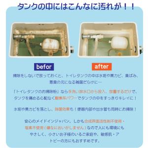 トイレタンク洗浄剤20包入 日本製 送料無料 ...の詳細画像2