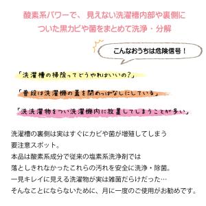 ドラム式洗濯槽クリーナー4個入 日本製 送料無...の詳細画像1