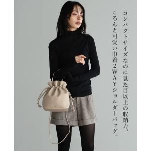 巾着ショルダーバッグ ショルダー バッグ ハン...の詳細画像1