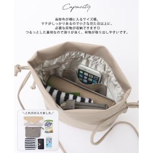 巾着ショルダーバッグ ショルダー バッグ ハン...の詳細画像3