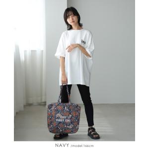 トートバッグ レディース 巾着 A4 大容量 ...の詳細画像4