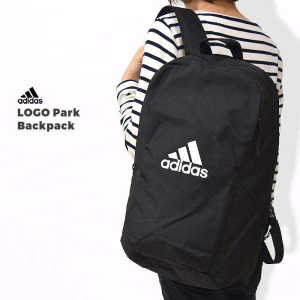 アディダス adidas  リュックサック バッグ デイパック バックパック LOGOパークバック ...