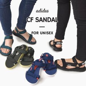 サンダル メンズ アディダス スポーツ アウトドア adidas ストラップ ベルト レディース スポサン CF SANDAL ぺたんこ 黒 緑 紺 青