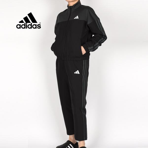 アディダス adidas レディース 上下セット ジャージ スポーツ ウェア ファッション カジュア...
