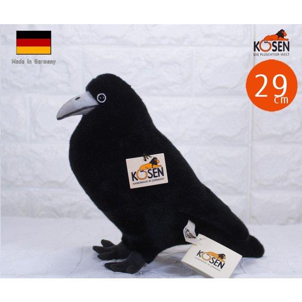 ケーセン ぬいぐるみ Kosen ミヤマガラス イルゼ 29cm Rook Ilse ドイツ製 リア...