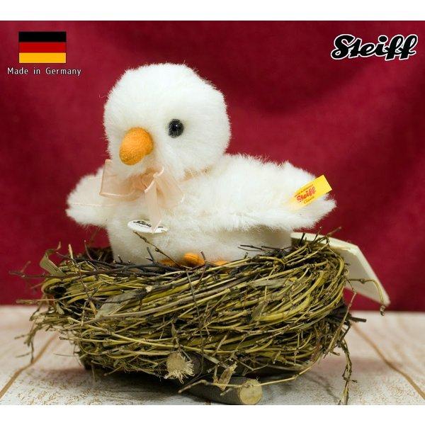 シュタイフ テディベア steiff  巣ごもりひよこ 12cm CHICK IN NESTテディベ...