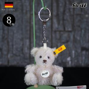 シュタイフ キーリング テディベア ブロンド キーホルダー Steiff Steiff シュタイフ モヘア ミニテディベア キーリング ブロンド