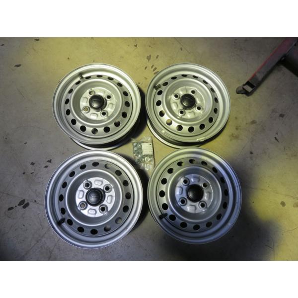 R6.6登録　ダイハツ　ハイゼット　純正 スチールホイール4本セット