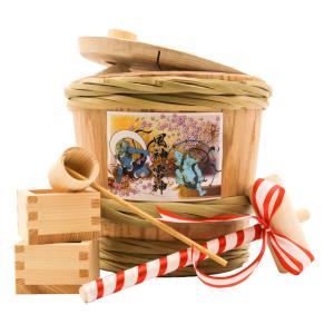 樽酒 2斗樽（中身18L） 上げ底 豊島屋酒造の日本酒「金婚」 菰樽