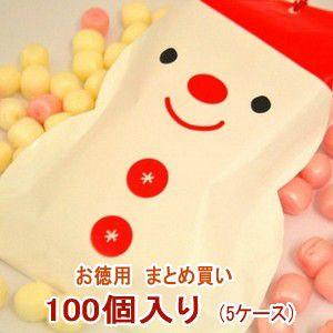 クリスマス お菓子 業務用 まとめ買い スノーマン パック キャンディ 5