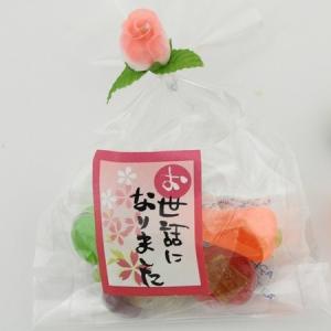 プチギフト 退職 お菓子 プチお野菜「お世話になりました」100個入り まとめ買い 転勤 お礼｜iwaiseika