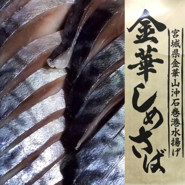 さば 宮城県三陸産 金華しめさば 送料無料 ブランド鯖 こだわり製法 特大サバ 金華育ち