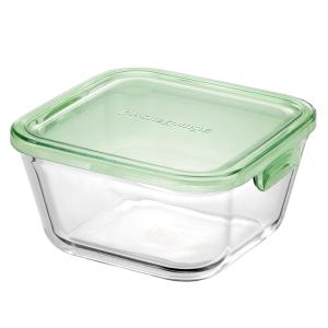 iwaki（イワキ） パック＆レンジ グリーン 800ml 耐熱ガラス 保存容器