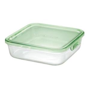 iwaki（イワキ） パック＆レンジ グリーン 800ml 耐熱ガラス 保存容器