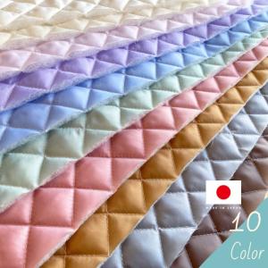 キルティング生地 デニム風 ムラ染め風 ヴィンテージ加工 無地 布 手芸