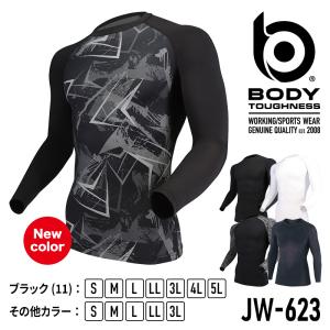 ネコポス対応可  インナー メンズ Tシャツ アンダーウェア フィットネスウェア 長袖 Vネック コンプレッション｜イワキユニフォーム