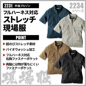 半袖ブルゾン ブルゾン メンズ ストレッチ 半...の詳細画像1