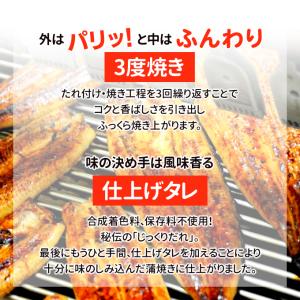 鹿児島産 新 国産 うなぎ蒲焼き 約170g×...の詳細画像5