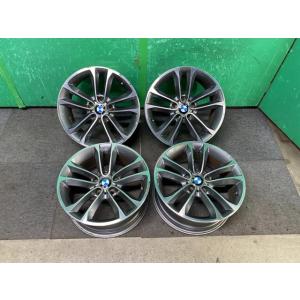 BMW X3 E83 Mスポーツ ブラック塗装 純正アルミホイール 4本 9JX18EH2 