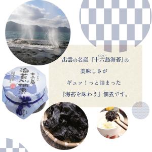 十六島海苔入り佃煮 プレーン110g (着色料...の詳細画像2