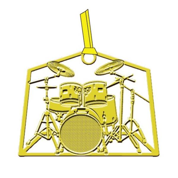 金のしおり「ドラム」