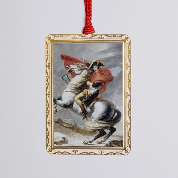 デザインブックマーク 絵画デザイン「サン＝ベルナール峠を越えるボナパルト」