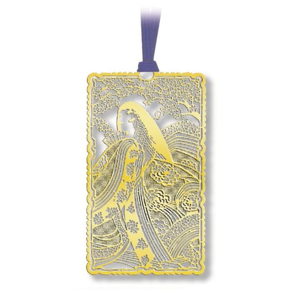 金のしおり「紫式部」