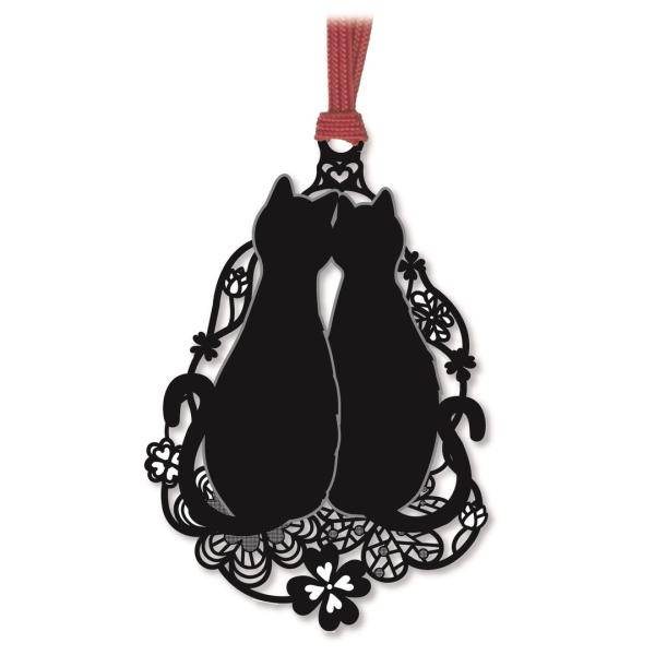 キャットブックマーク「猫とクローバーB」