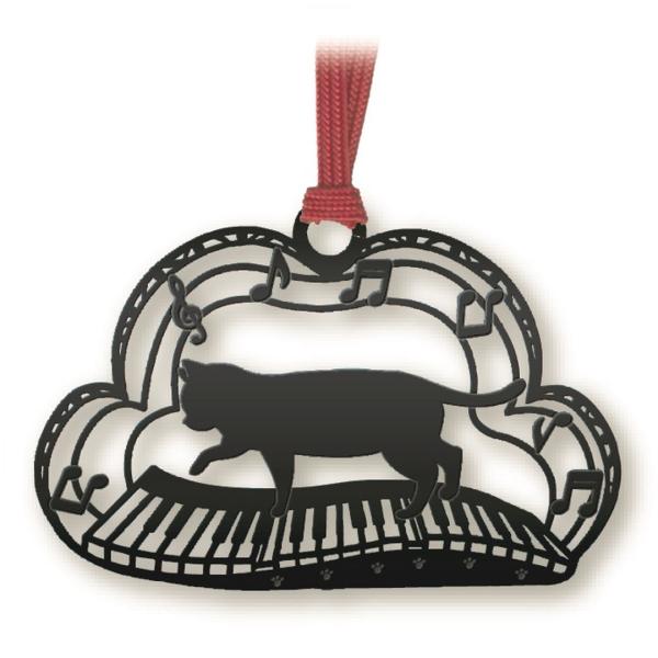 キャットブックマーク「猫と鍵盤B」