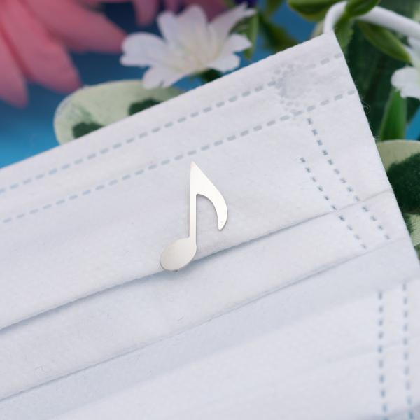 マスクアクセサリー「8分音符S」