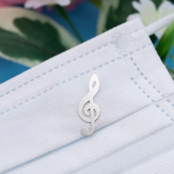 マスクアクセサリー「ト音記号S」