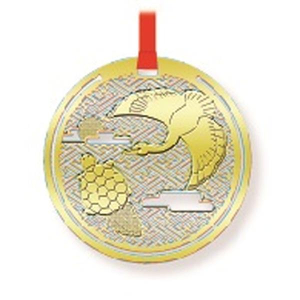 おまもり栞「鶴亀」