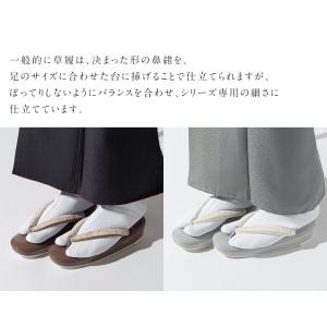草履 クイーンサイズ エナメル×レース 322...の詳細画像3