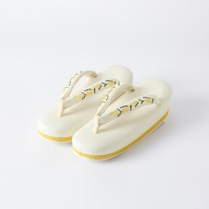 草履&クラッチバッグ ミモザ刺しゅう 2点セッ...の詳細画像4