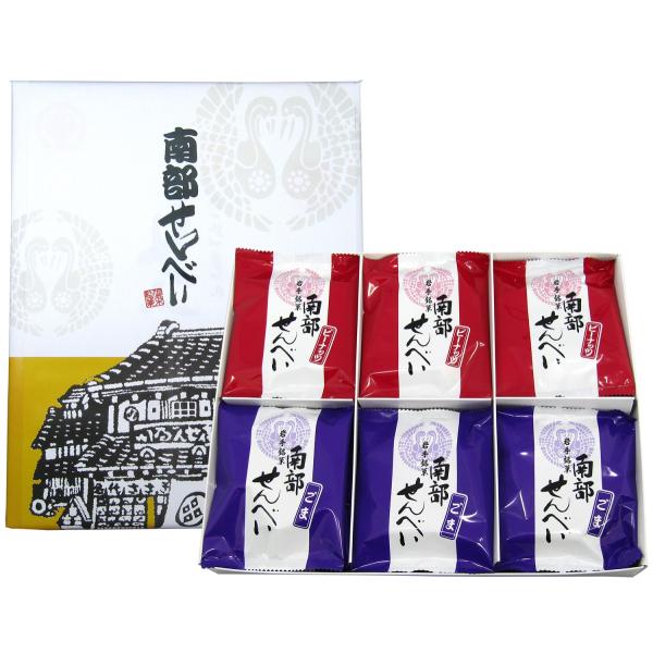 南部せんべい詰合せ【18枚箱入】佐々木製菓