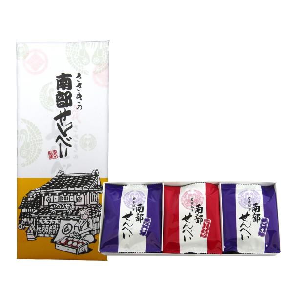 南部せんべい詰合せ【12枚箱入】佐々木製菓