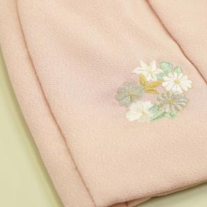 七五三 3歳 刺繍 被布コート 単品 白 ピン...の詳細画像3