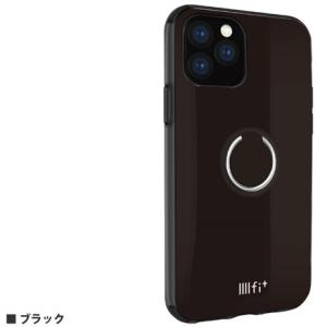 IIIIfit (ring) iPhone11 Pro対応ケース ブラック IFT-54BK｜iwatayacom